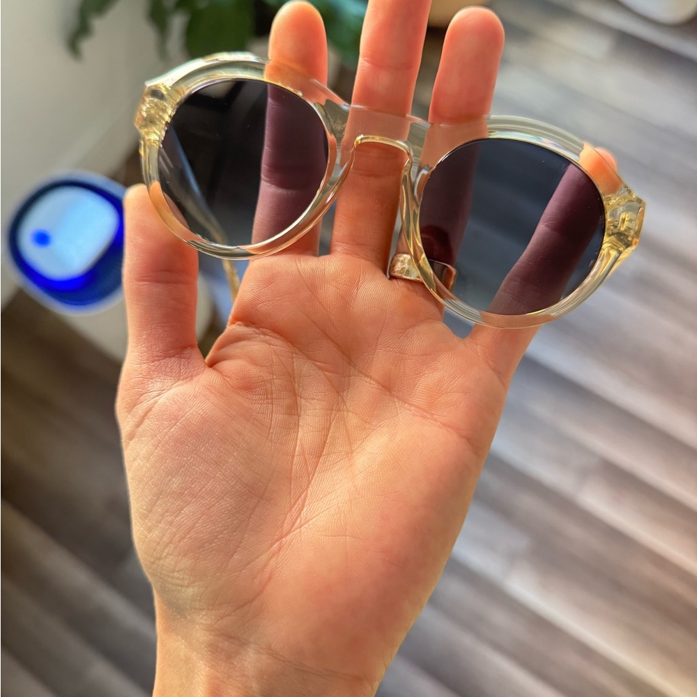 Guess Gold and Black Sunglasses